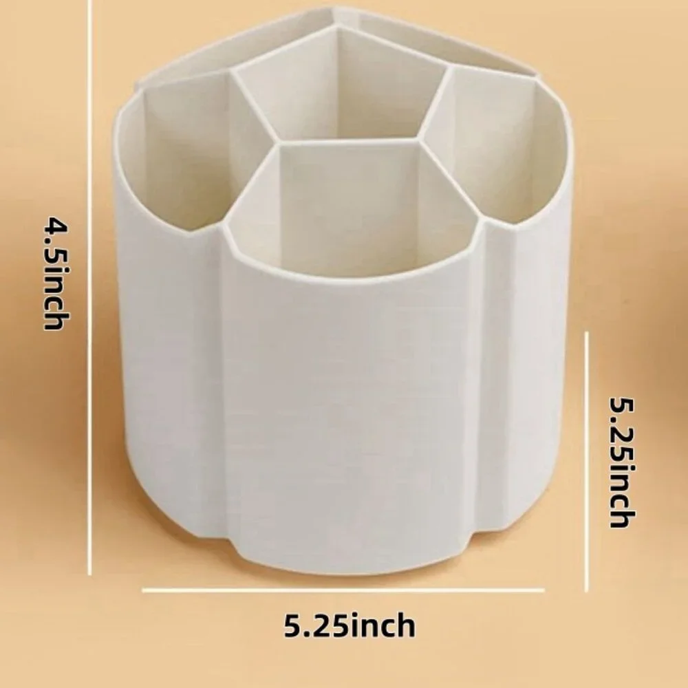 Pencil Pen Holder for Desk 360 Degree Rotating Desk Organizer